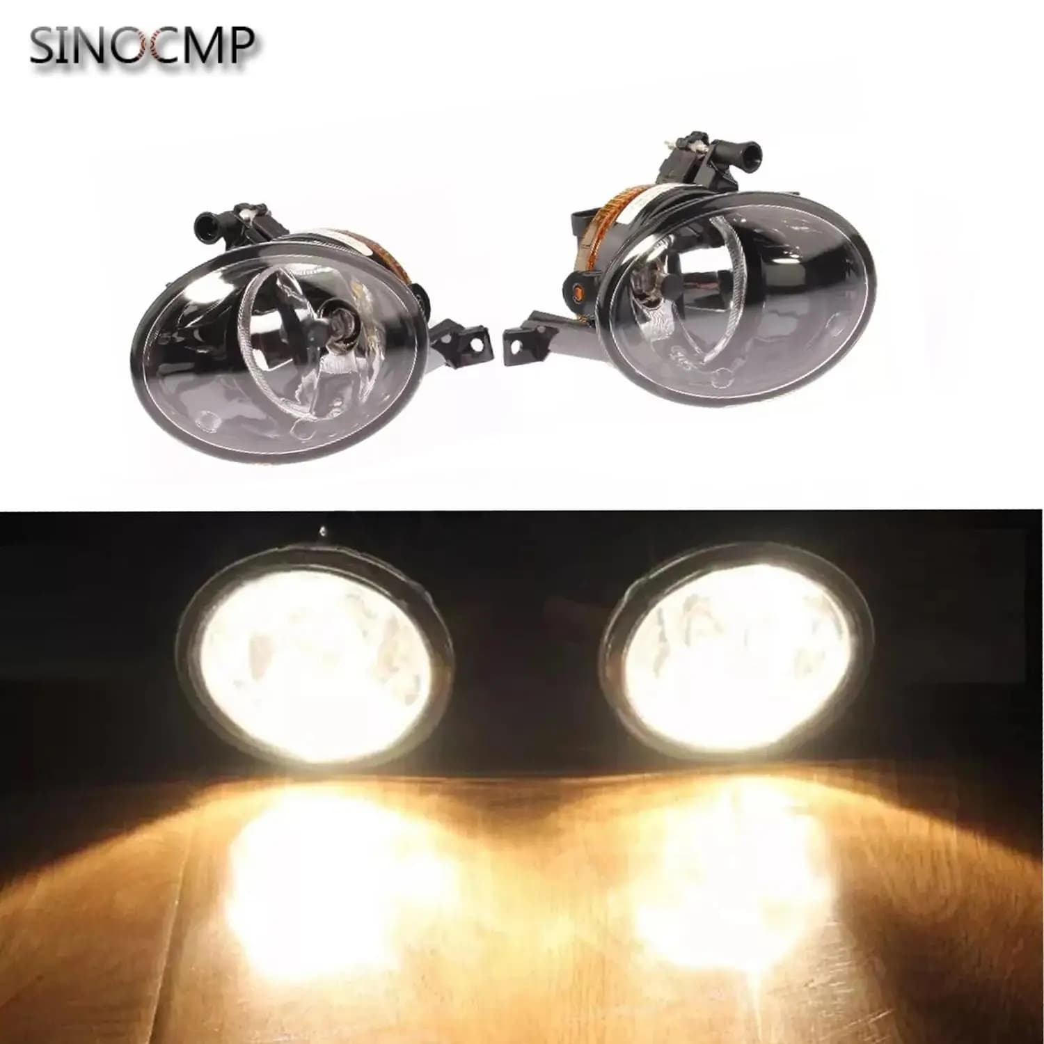 Lampada fendinebbia a LED anteriore 2 pezzi 7P 6941699 7P 6941700 Per VW Touareg 2010-2014 Auto-styling Luci per auto Fendinebbia Lampadina alogena
