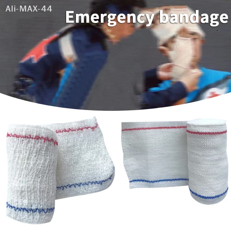 1 Rotolo di Benda Elastica Compressiva 7,5cm X 4,5m con Ganci per Supporto Sportivo, Nastro per Caviglia, Polso, Braccio, Gamba, Pronto Soccorso