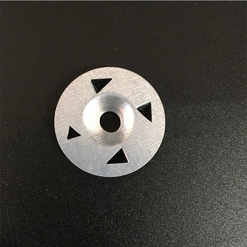 176 pcs 32mm Claw-Type Washers, Gypsum Board Fixing, Pre-Drilled Center Hole, Four Claw Anti-Slip Design