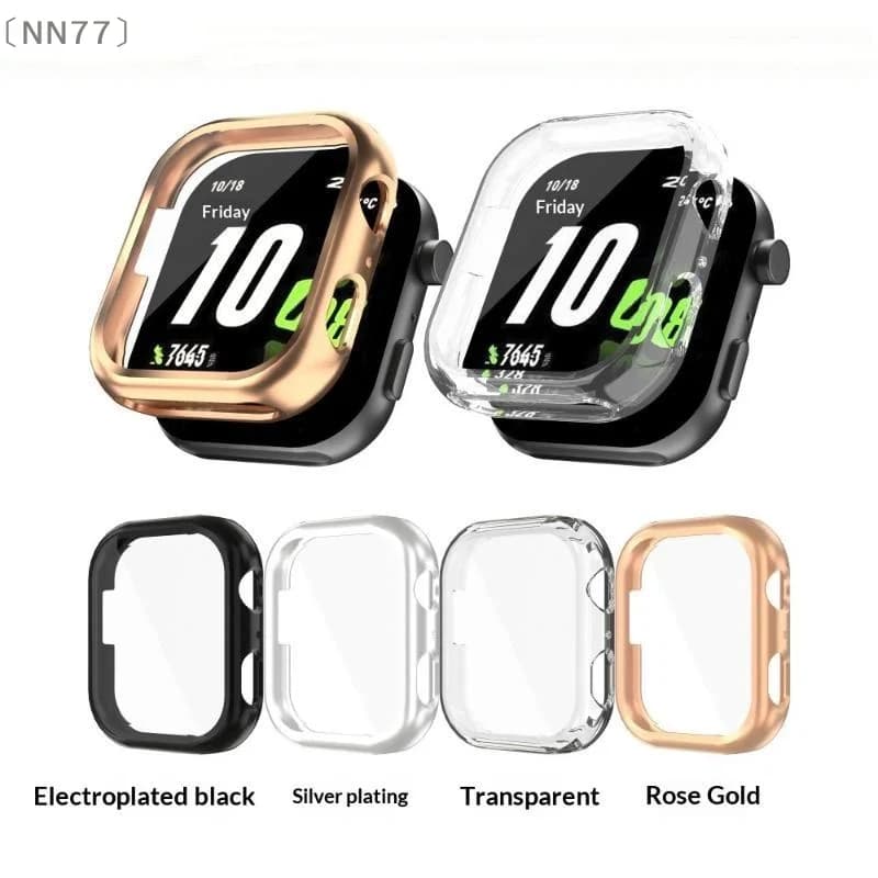 Full Coverage TPU Watch Case For Selection Rossini 2i With Plated Finish Perfect For Daily Wear Sports Use〔W7〕