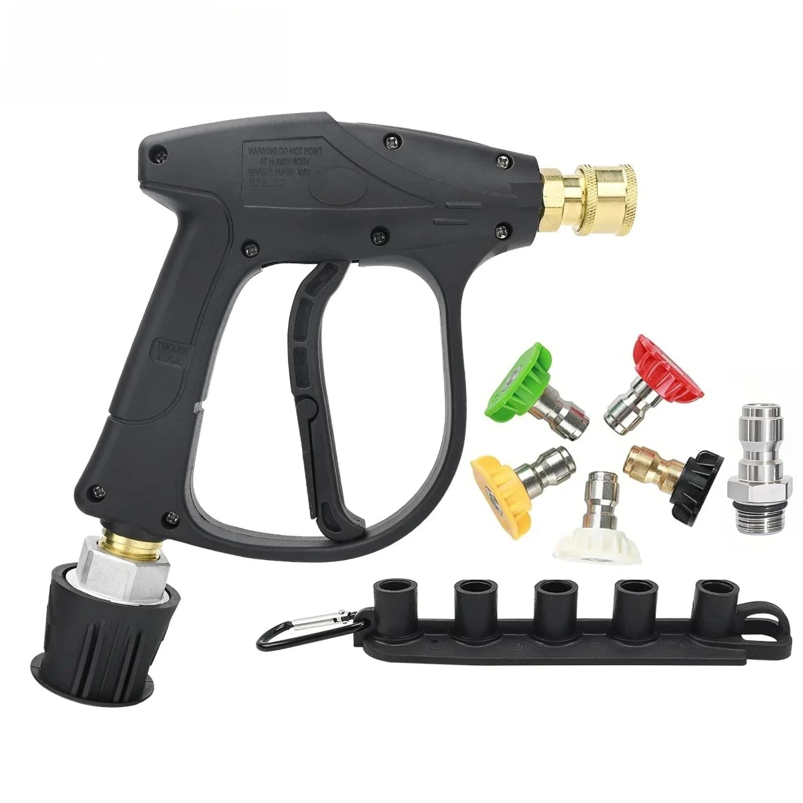 Idropulitrice per pulizia auto Acqua Karcher Pistola Connettore rapido Tubo Auto Nilfisk Parkside Bocsh Ugelli gassati Bobina Otto