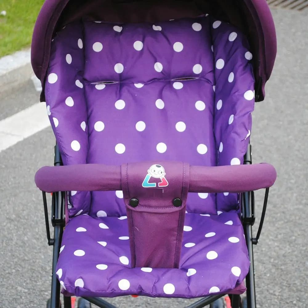 Tappetino Protettivo Dot Liner per Seggiolino, Sedia, Passeggino, Cuscino in Cotone per Seggiolone, Accessori per Passeggino
