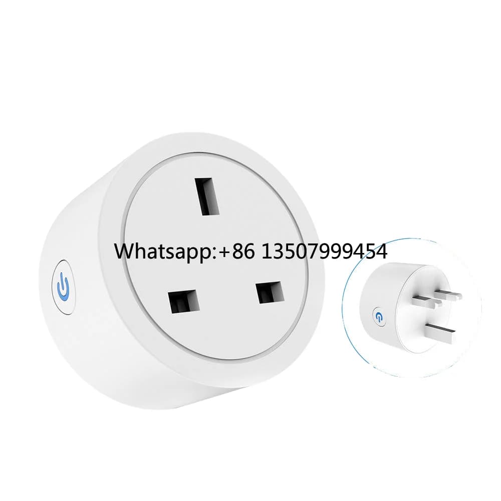 LangYeao Tuya WiFi Smart UK Plug Socket Google Home Alexa Compatible 20A 240V Require Hub Gateway Energy Monitoring