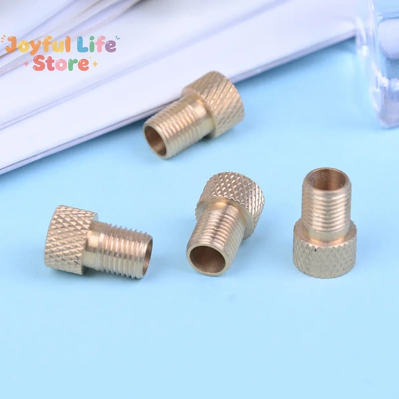 Hot 4Pcs/Set To Valve Adapter Converter Road Bike Bicycle Pump Tube 1.5Cm