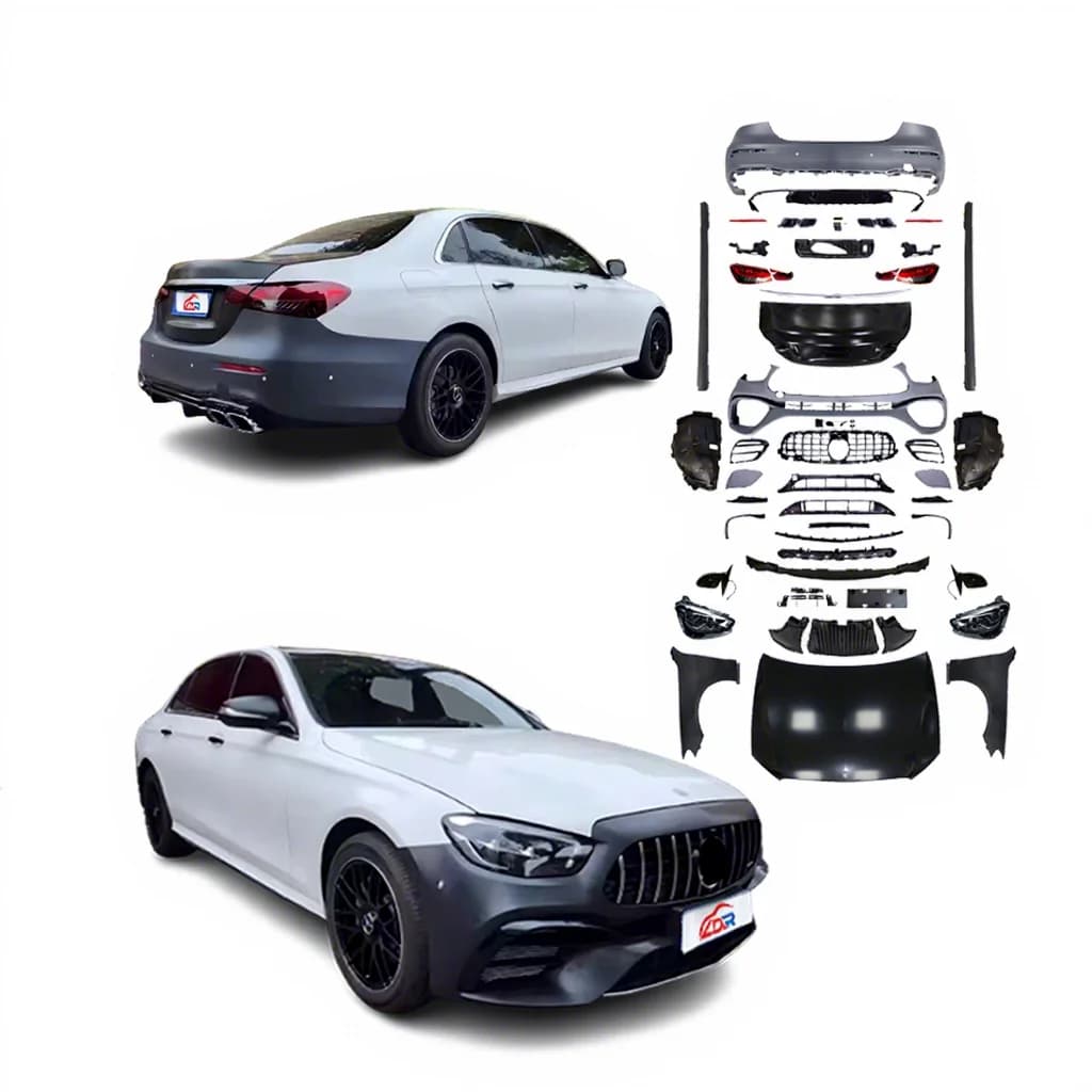 2025 New Arrival for 2009-2016 W212 Facelift to W213 E63 2023 Model Bodykit High Quality Bumper LED Headlight