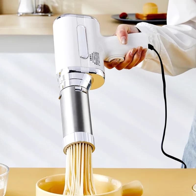 Macchina per pasta Ramen Macchina per noodle ricaricabile elettrica per campeggio domestico e all'aperto