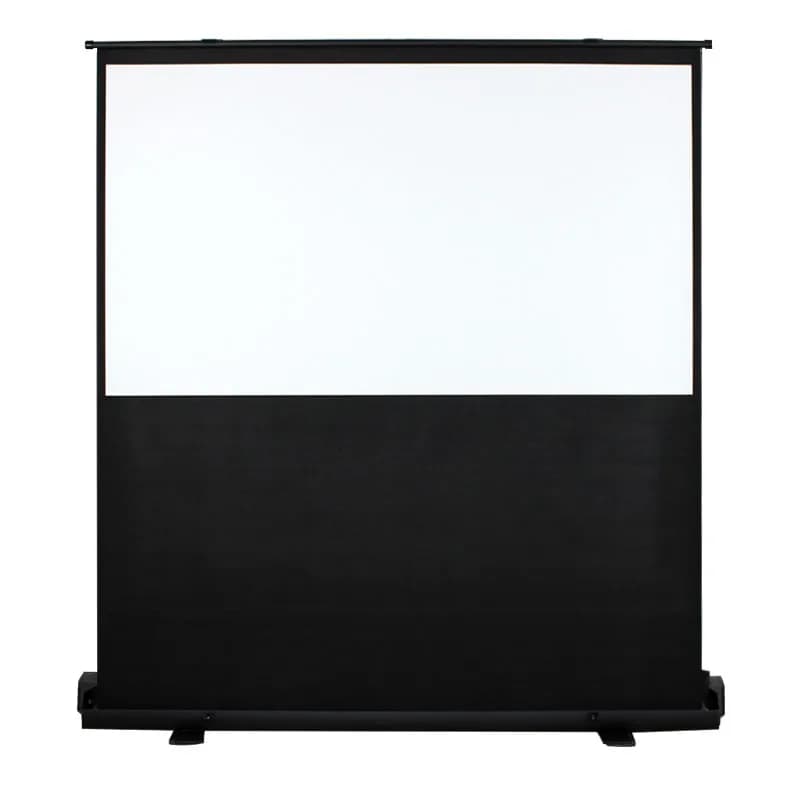 Pull-up Projection Screen Movable 100 Inches Hand-pull Bedroom 4K Anti-light HD Portable Screen Home Projector Screen