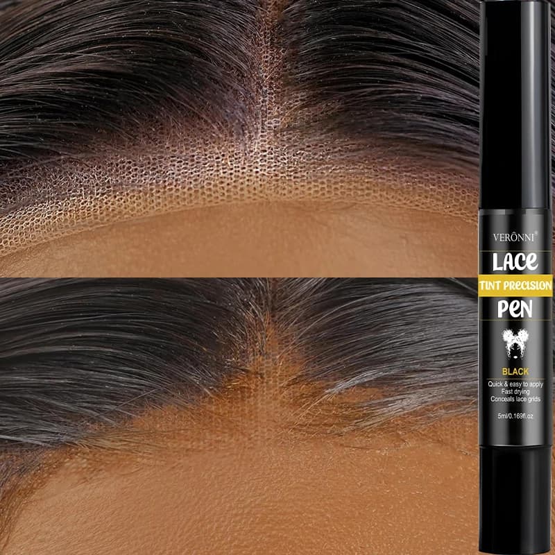 Precision Pen for Hair Tint - 4 Assorted Tonaility, Easy Application, Portable Design, Ideal for Hiding Hair Grills in Lace and Hair Line
