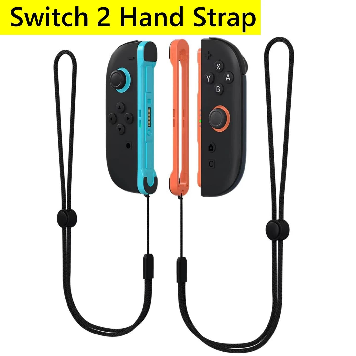 Cinturino da polso per Switch 2 Gamepad Corda sospesa Catena Console di gioco Tappetino per mouse Controller di gioco Accessori per staffa di supporto