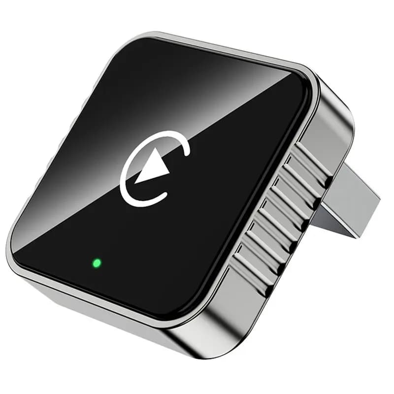 ABNR 2 In1 Wireless wired adapter for Carplay and Android Auto, for car radio, USB, Bluetooth, Smart Box, Plug and Play
