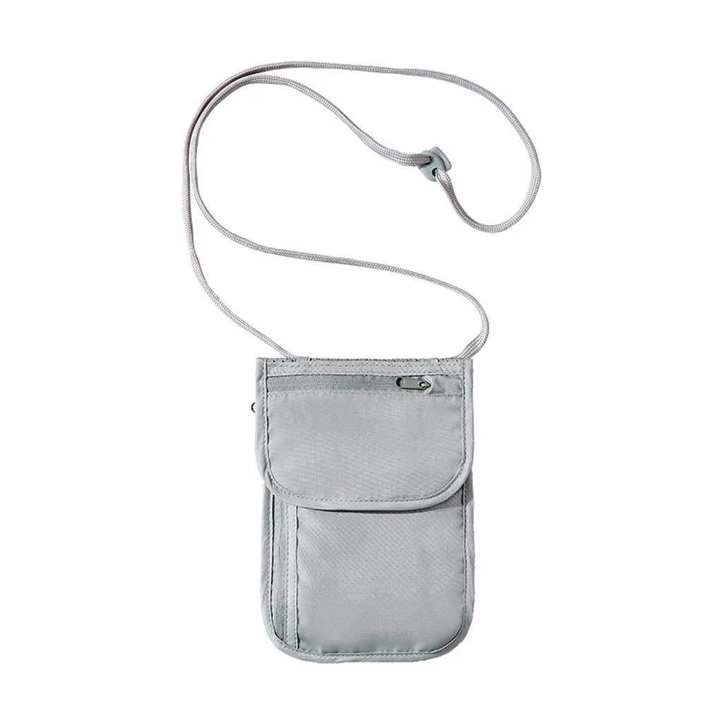 Card Holder Unisex Passport Pouch Waist Pack Casual Crossbody Neck Pouch For Casual Travel Passport Storage International Travel