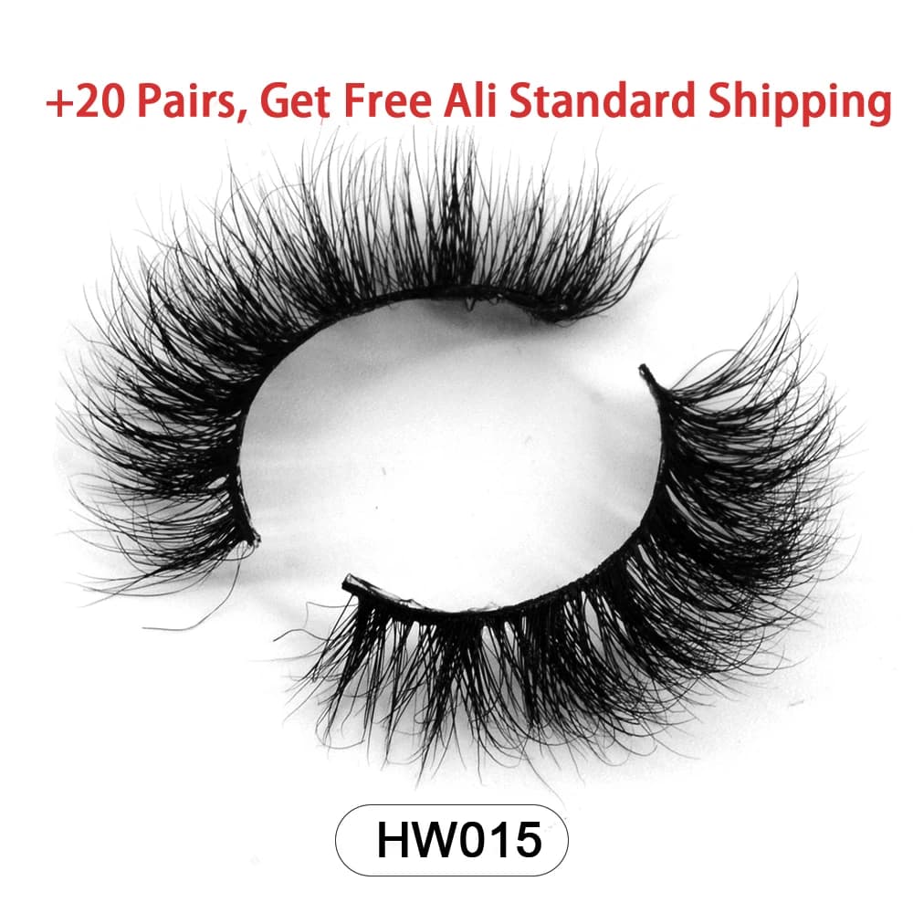 Dropshipping Wholesale Natural Wispy 3d Visone Eyelashes Faux Eyelashes Faux Eyelashes With Soft Chest Makeup For Women
