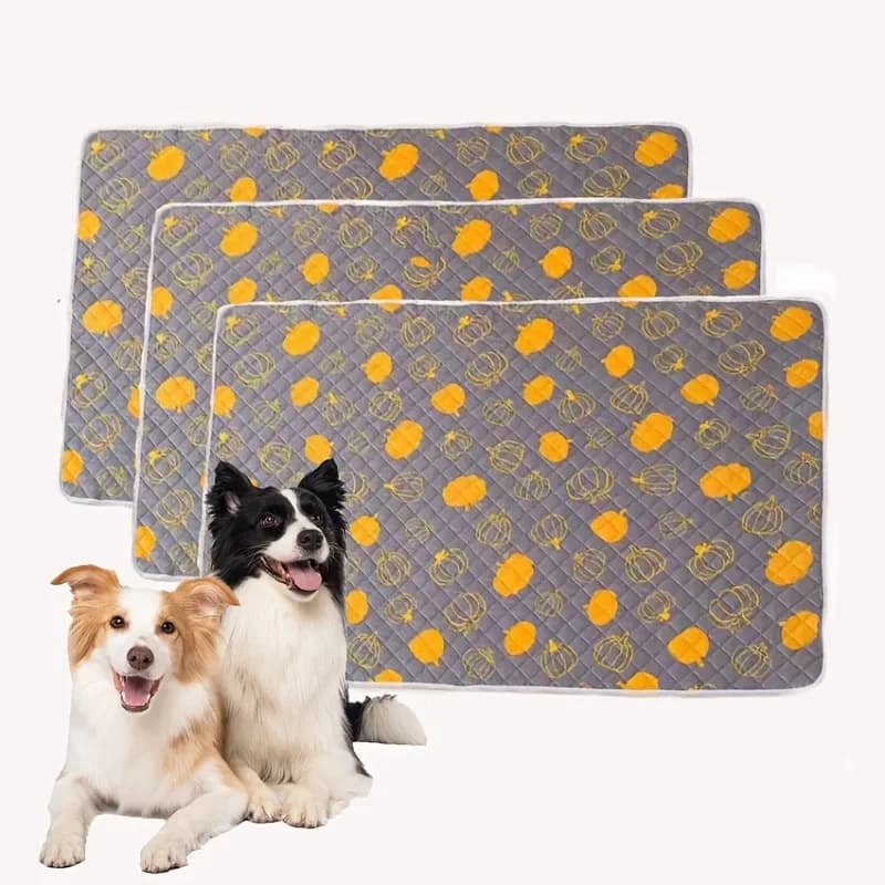 3pcs Reusable Dog Pee Pads Machine Washable Easy to Clean Suitable for Small to Medium Sized Dog Cat And Other Pets Pet supplies