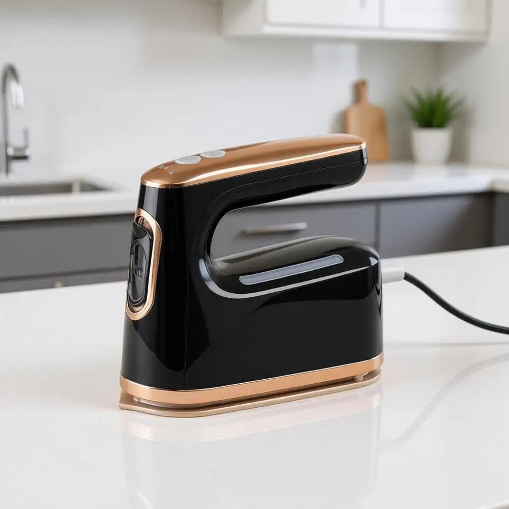 Ferro da Stiro e Vaporizzatore 2-in-1, Rimozione Pieghe Portatile, Serbatoio Acqua 300ml, Piastra Grande in Lega, Leggero e Compatto per Indumenti