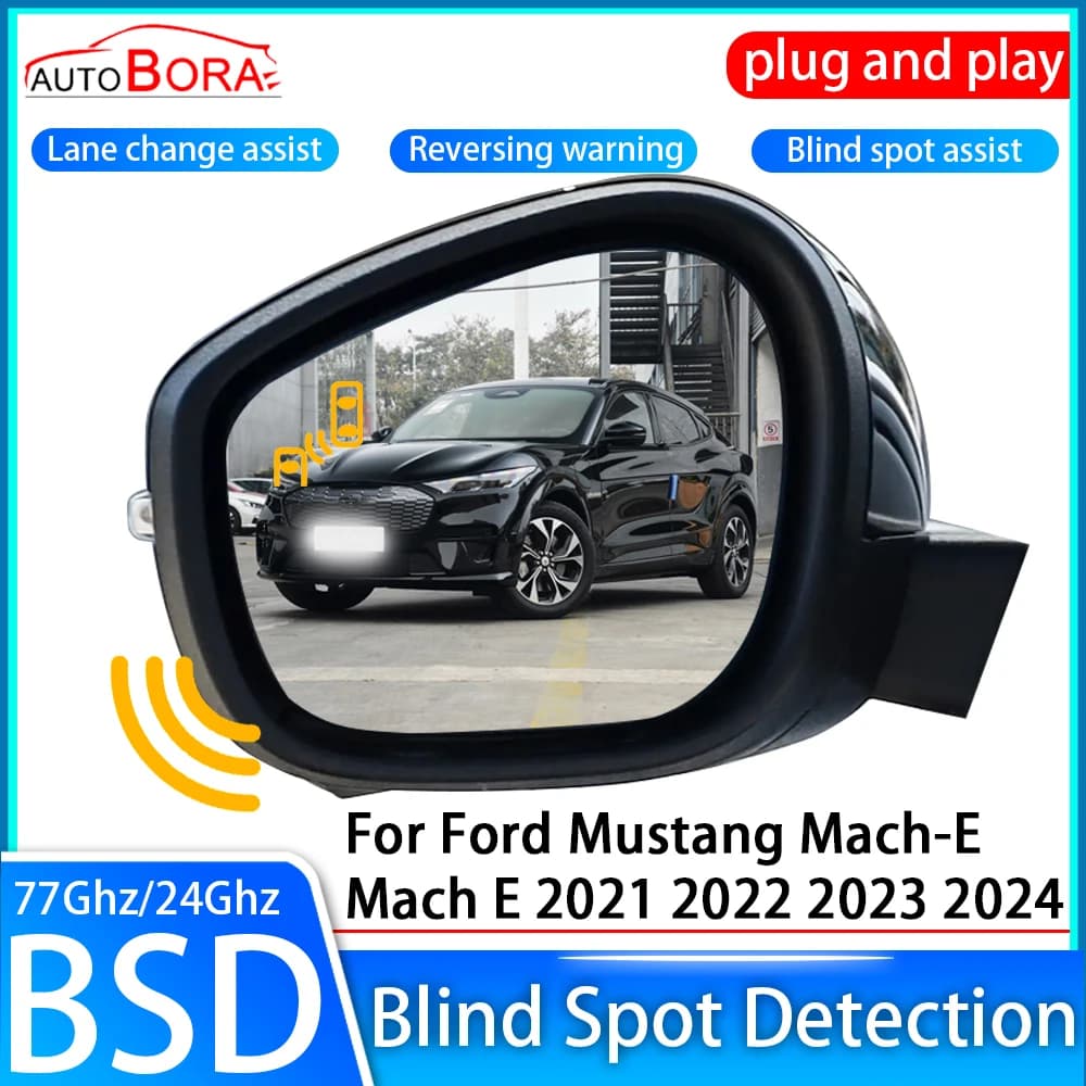 Sistema di rilevamento punto cieco per auto Sensore BSD BSA Monitoraggio specchietto retrovisore per Ford Mustang Mach-E Mach E 2021 2022 2023 2024