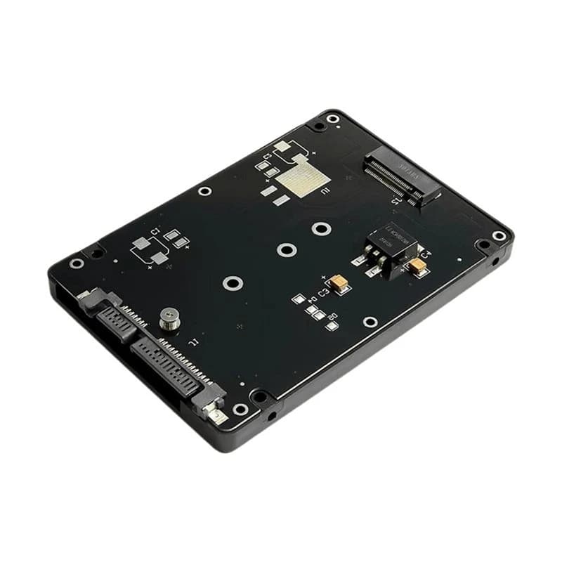 New Design~ M2 SATA SSD External Case M.2 To SATA 3.0 Adapter Enclosure 2.5Inch NGFF SSD Converter Supports Only SATA Protocol A