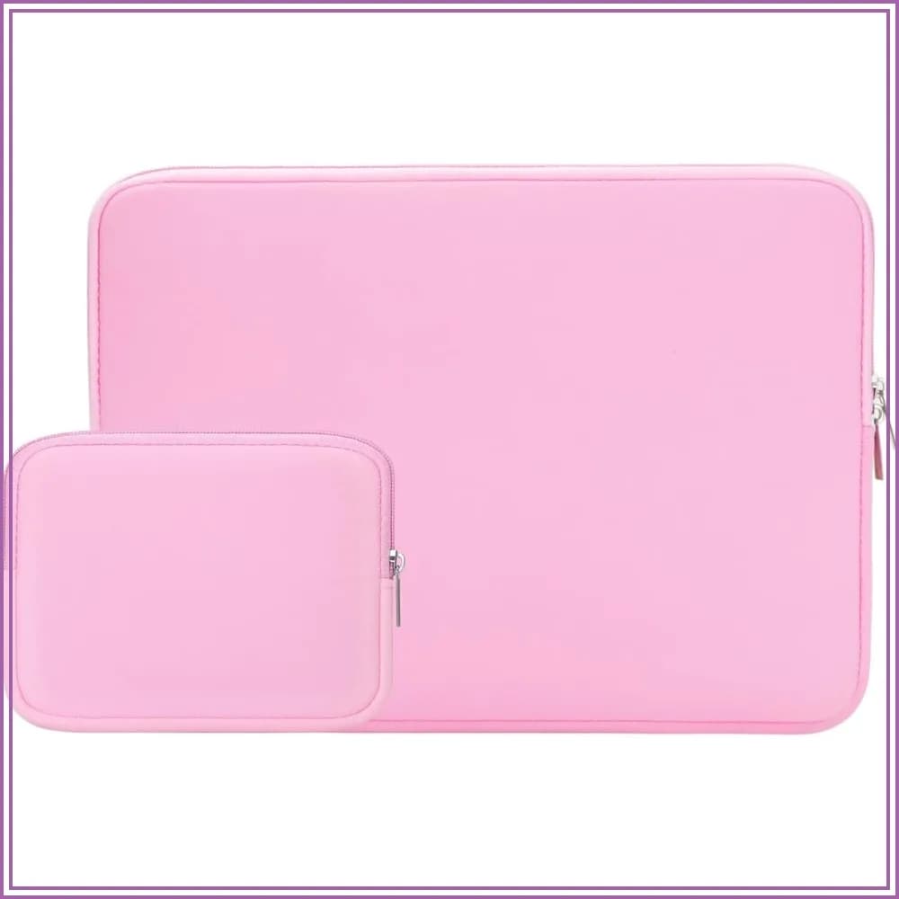 14 Inch Laptop Sleeve Case Protective Soft Padded Zipper Cover Carrying Bag with Accessories Pouch, Compatible with 14" Notebook Tablet Chromebook