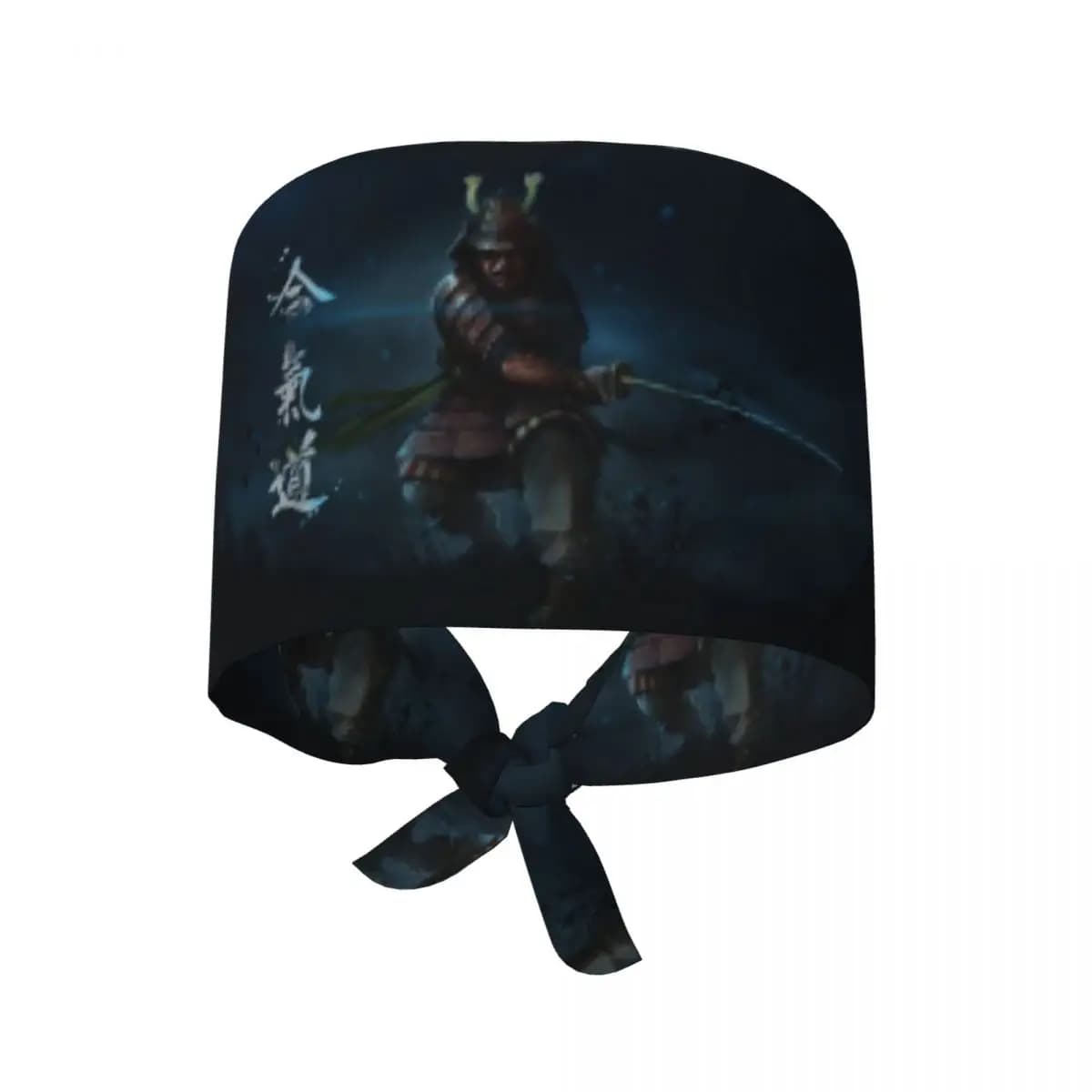 Samurai Spirits Scrub Hat Doctor Working Surgical Cap Unisex Adjustable Nursing Caps for Dentist