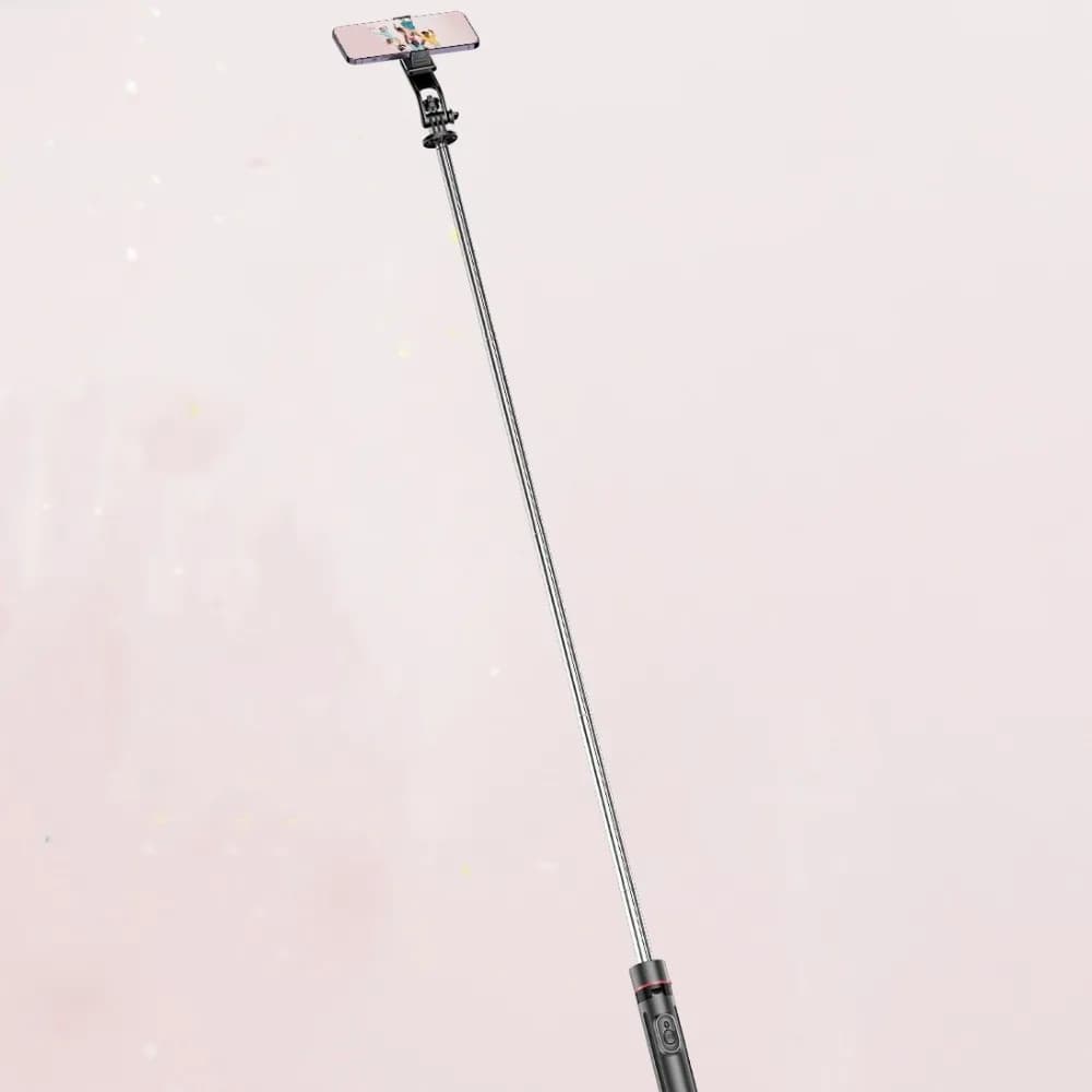 Bastone selfie telescopico con apertura automatica Treppiede da 1,75 M Bastone selfie Bluetooth Bastone selfie portatile regolabile Accessori per telefono
