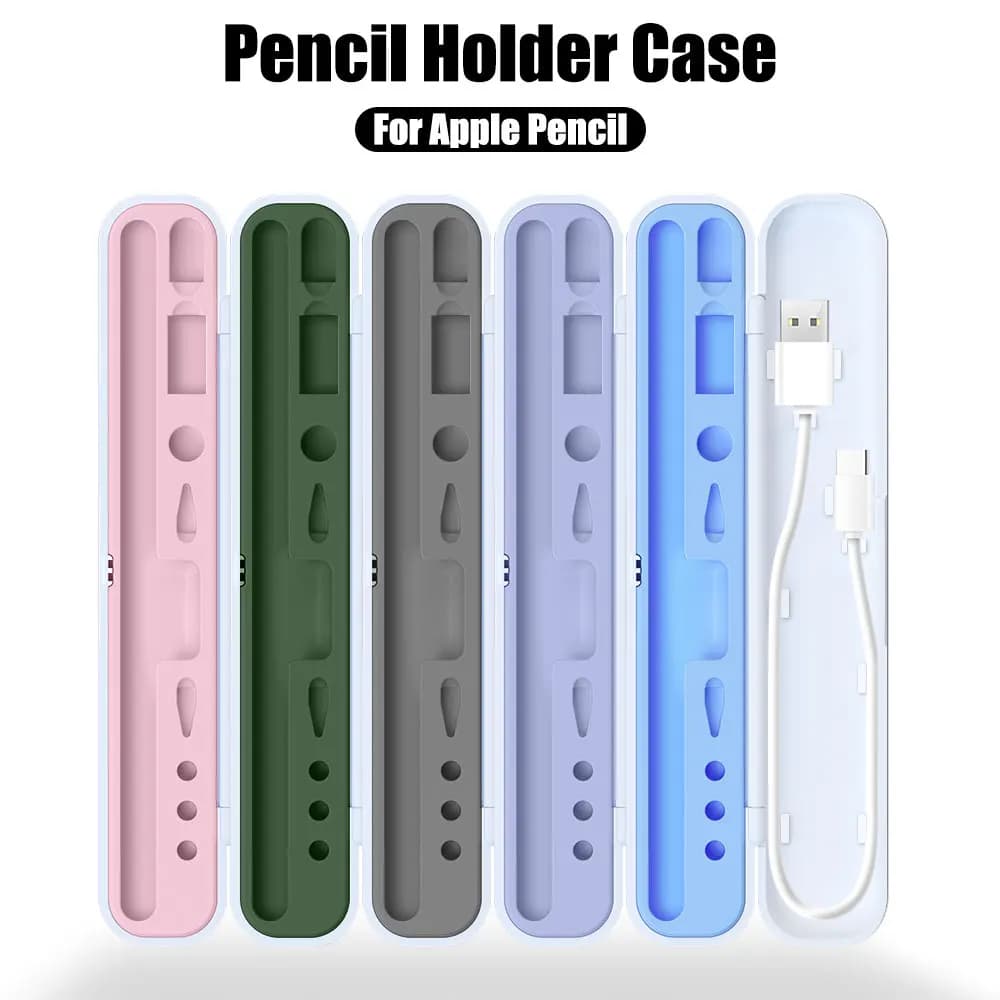 Per Apple Pencil 2 1 Scatola per Ipad Pencil 2a generazione 1a generazione Custodia protettiva Cover Stilo Portapenne Suggerimenti Scatola Accessori