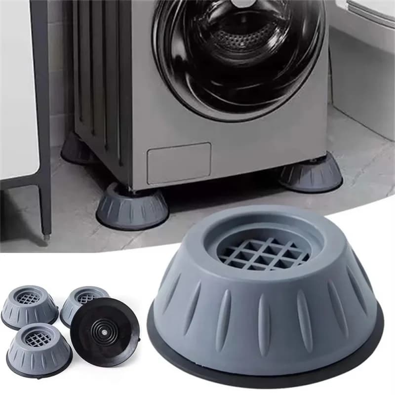 6/4/1PCS Universale Anti Vibrazione Piedi Pad Lavatrice Pad antiscivolo Gambe per mobili Slip Stop Silenzioso Skid Raiser Tappetino fisso