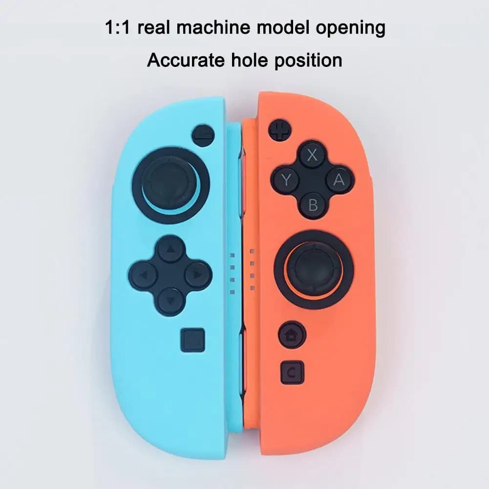 Custodia protettiva in silicone morbido per Nintendo Switch 2 Protezione antigraffio e urti per Joy-Con 2 Perfetta vestibilità Multicolor 2025 Nuovo