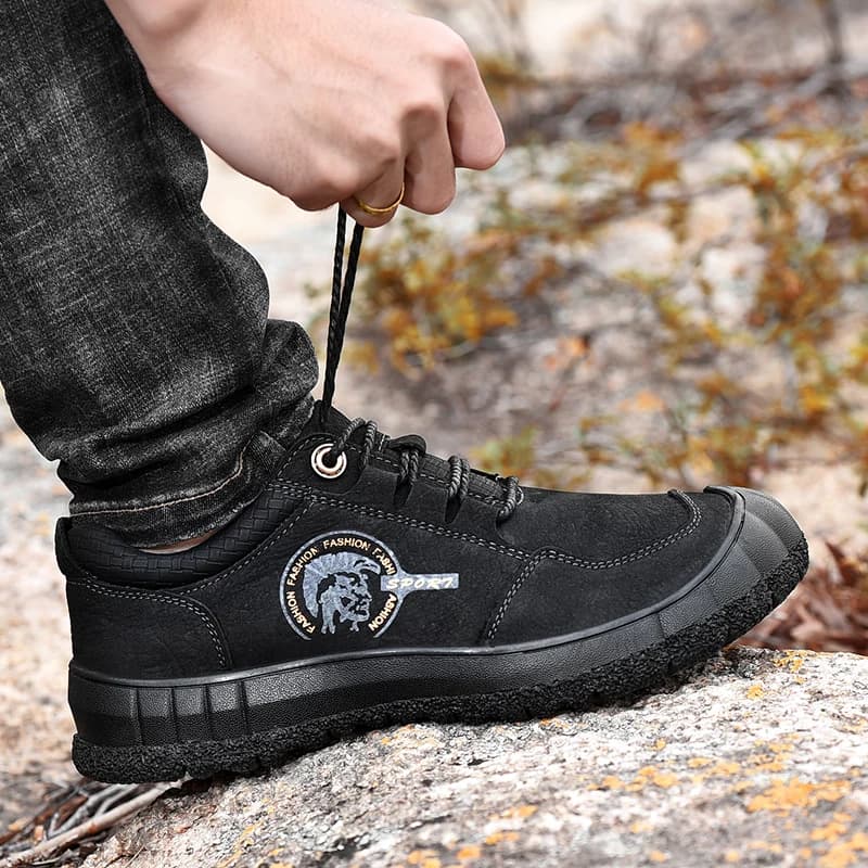 Scarpe da trekking professionali da uomo Scarpe da montagna da esterno antiscivolo Scarpe da trekking da uomo per stivali da trekking da viaggio all'aperto
