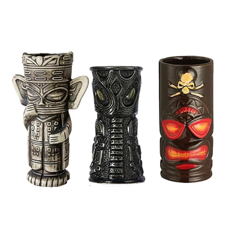 Strumento per Bar tazza, bicchieri da Cocktail esotici, Tiki Bar tazza in ceramica Tiki tazza di vino birra in porcellana creativa