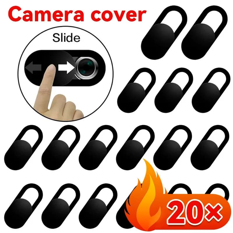 20-1PCS Antispy Webcam Protective Cover Slider Camera Goal Privacy Cover for IPad Macbook Tablet Privacy Protection Goal