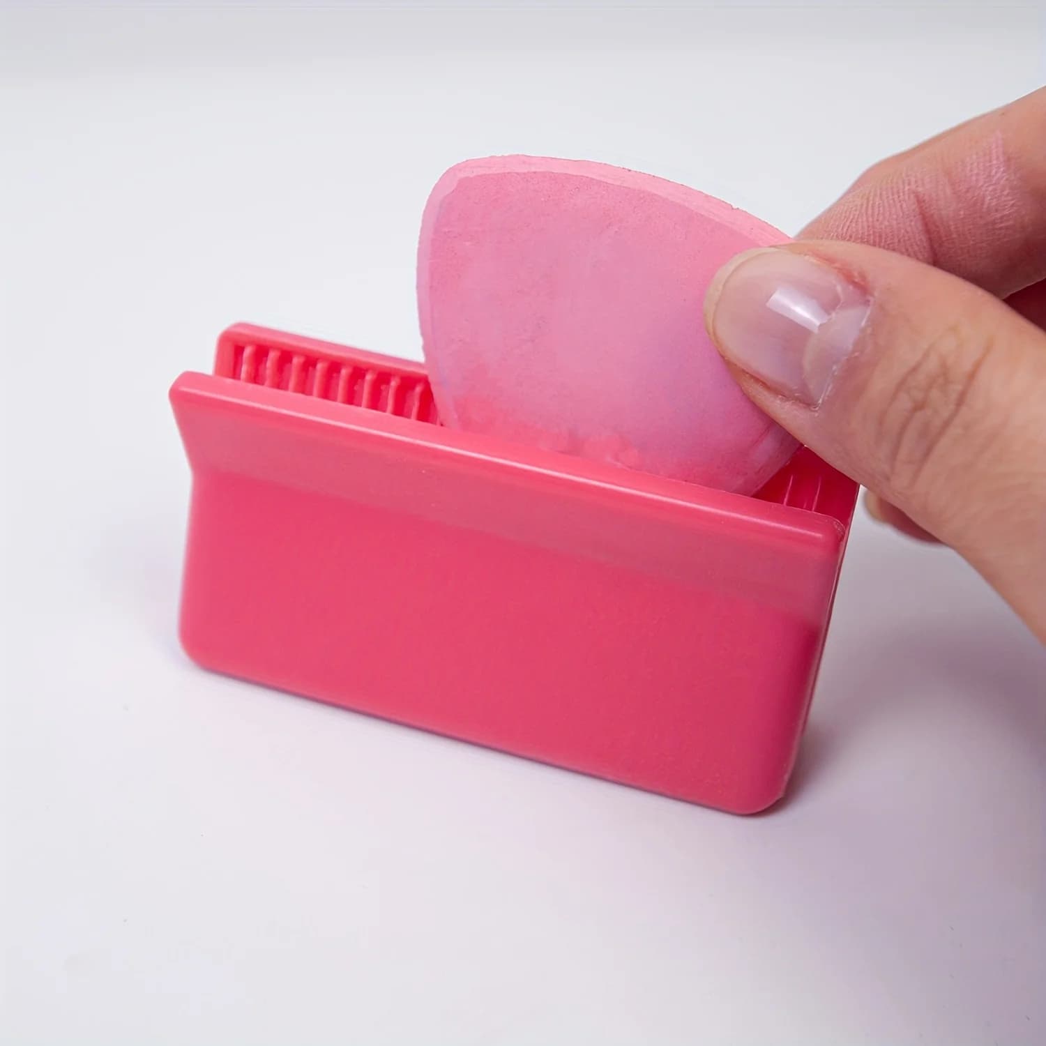 Affilatore per Gessetti da Sarto, Strumento in Plastica per Marcatura Tessuti con Finestra di Visualizzazione, Accessorio Pratico per Cucito e Quilting