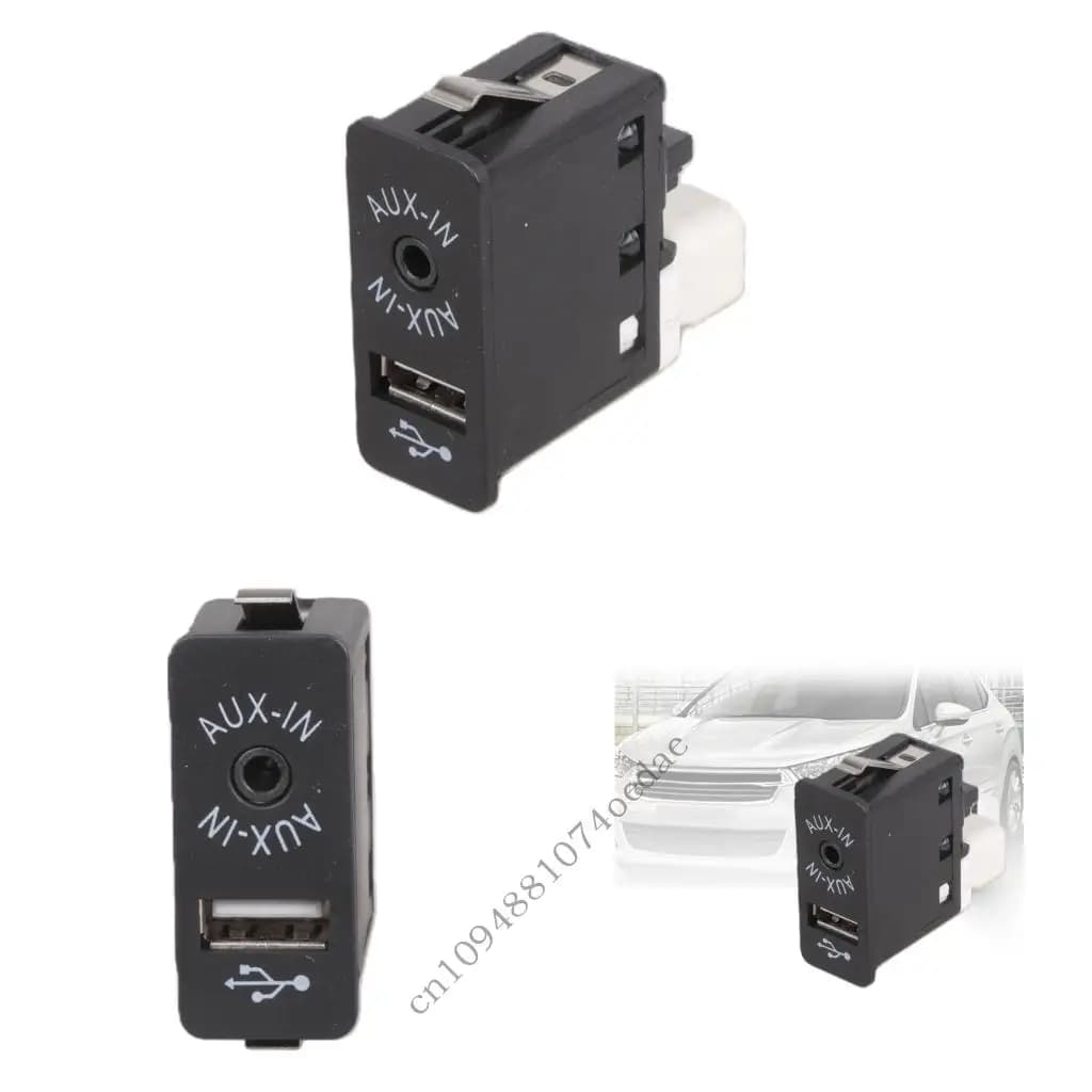 Car Radio Adapter 84109229246 Adapter for 3.5 mm stereo USB drive connector module