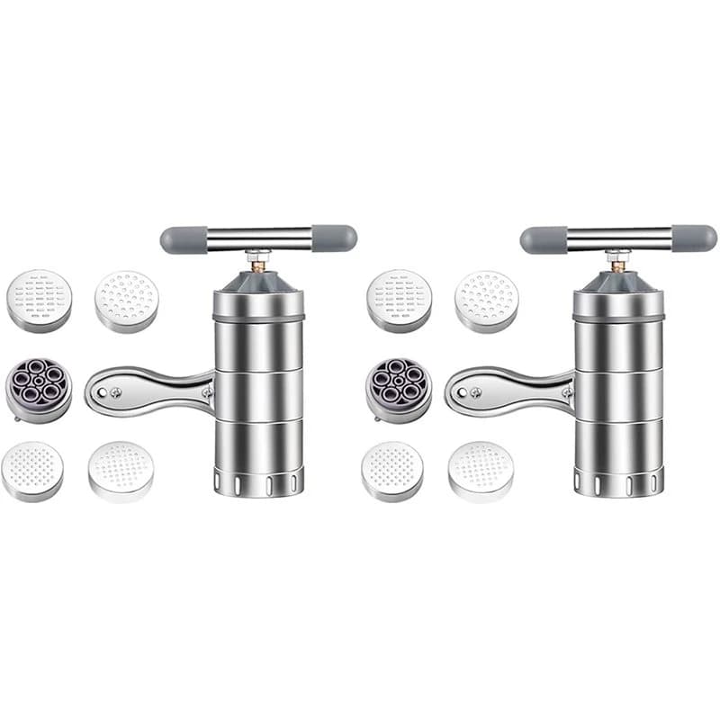 L65A-2X Noodle Making Machine,Stainless Steel Manual Noodles Press,Machine Pasta Maker,Noodle Mould