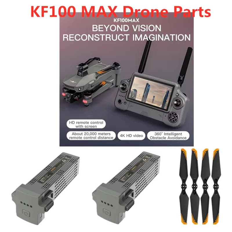 KF100 MAX RC Drone Parts 11.4V 4500MAH Battery Helix Arm with Engine KF100 MAX Drone Battery Accessories KF100 MAX Battery