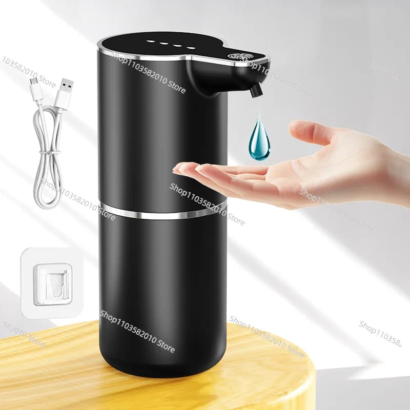 Dispenser Automatico di Sapone a Schiuma con Sensore, Dispenser di Sapone per Lavello da Cucina, Dispenser di Sapone Liquido Intelligente Senza Contatto per Bambini