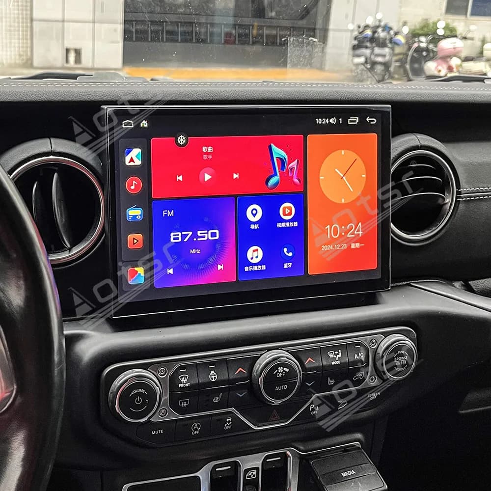 Android 15 11.5 Inch Car Radio For Jeep Wrangler JL 2018‑2023 Multimedia Video Player Touch Screen GPS Navigation HD Carplay DSP