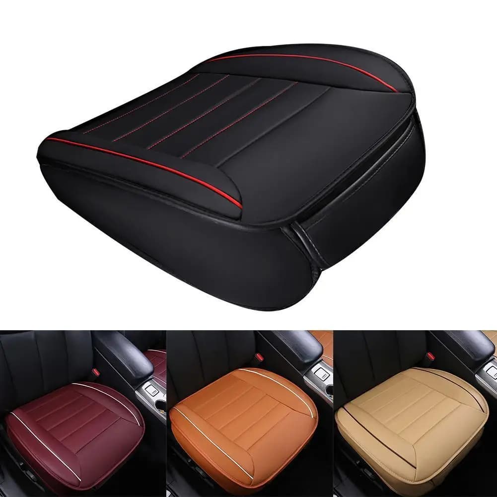 Car seat Ultra-luxury single seat cover without backrest PU Senior leather seat cover odorless for most 5 seats SUV sedan