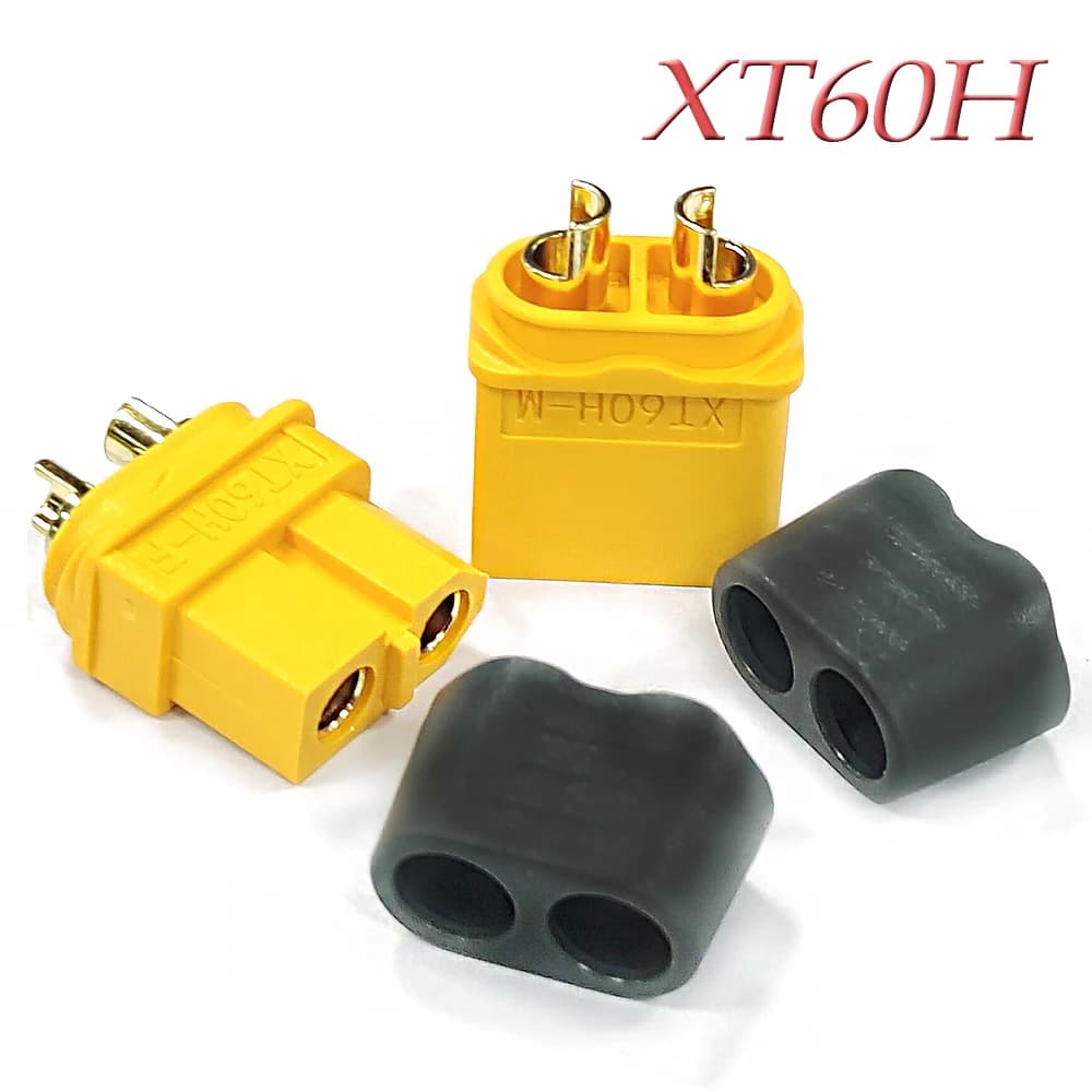 Amass XT60H XT60 XT30U Femmina e Maschio Connettore Spine con Guaina Per RC Lipo Batteria Rc Drone Aereo Accessori
