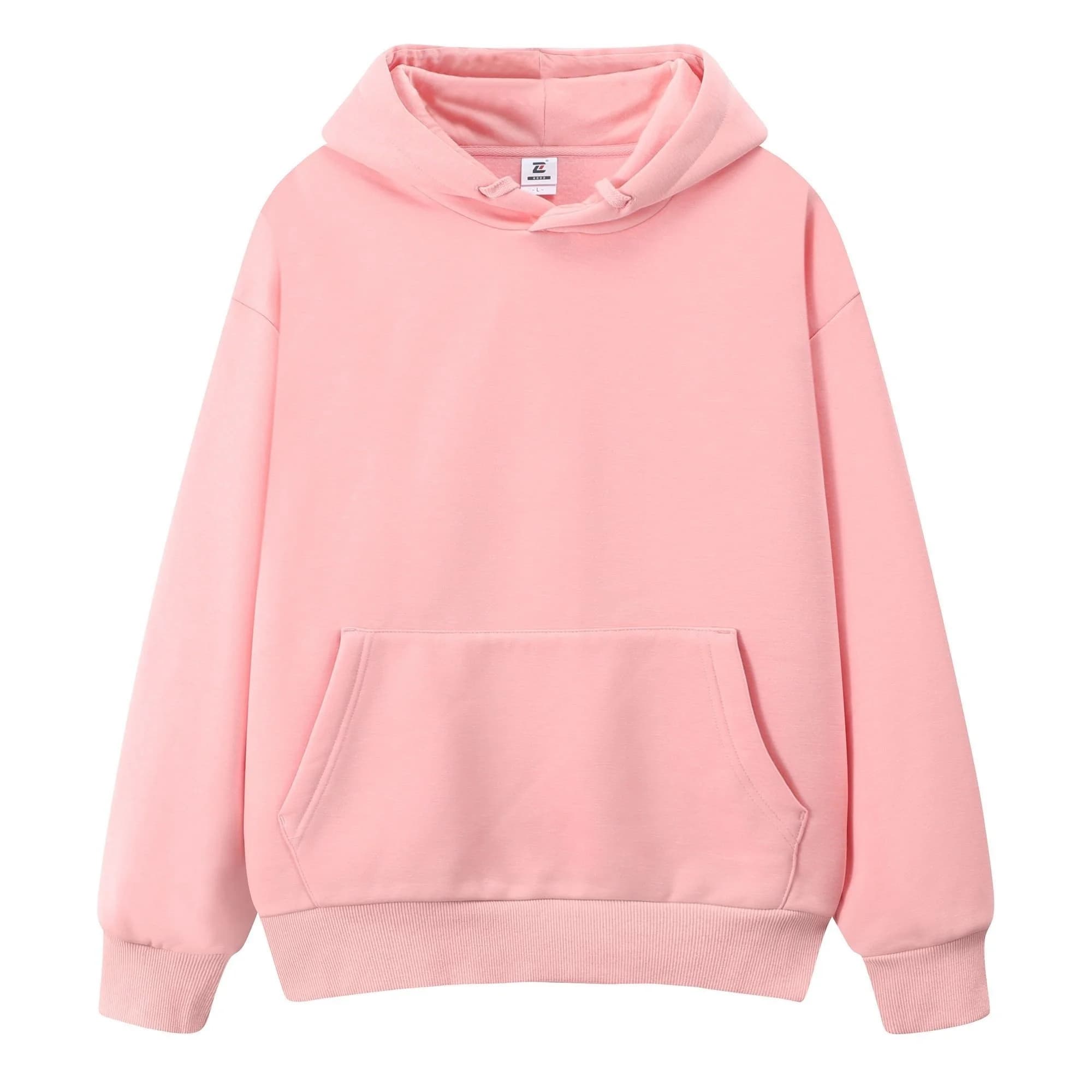 Felpe con cappuccio da uomo in stile coreano Harajuku Evil Air Cashmere Oversize Gotico Estivo con Collo Alto e Coulisse Sfumato in Pura Lana