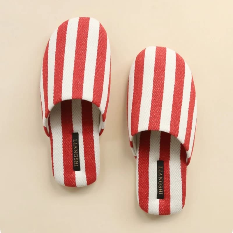 Pantofole da Casa per Coppie, Comode in Tessuto Denim, Antiscivolo, Unisex, Stile INS, per Primavera e Autunno