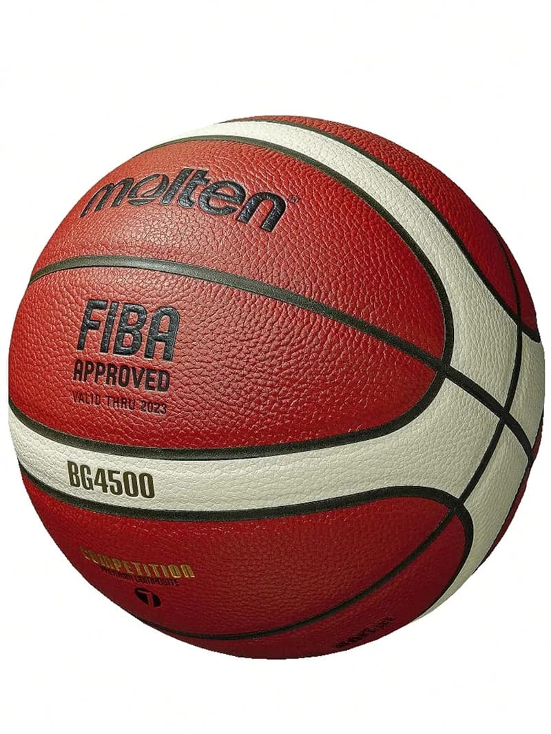 Pallone da basket Molten BG4500 PU Certificazione ufficiale Pallone da basket standard da competizione Pallone da allenamento per uomo e donna TAGLIA 7