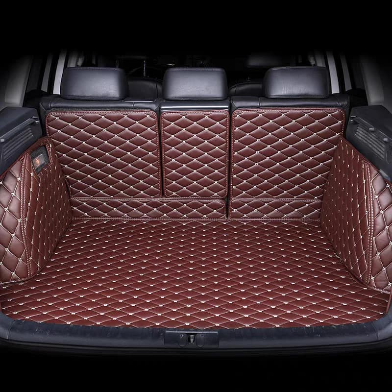 Car Trunk Boot Mat For Volkswagen Golf 7 MK7 Variant Touring Estate Auto Carpet Interior Parts