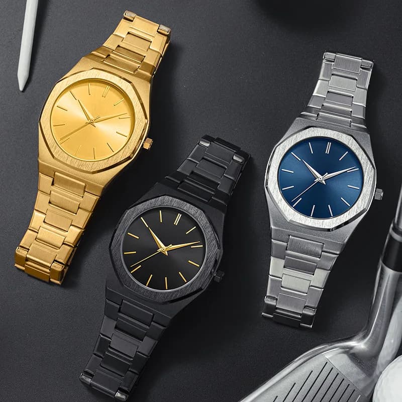 Quartz Fashion Watches for Men Concise Wristwatch Man Hand Waterproof Watch Clock 9 Color
