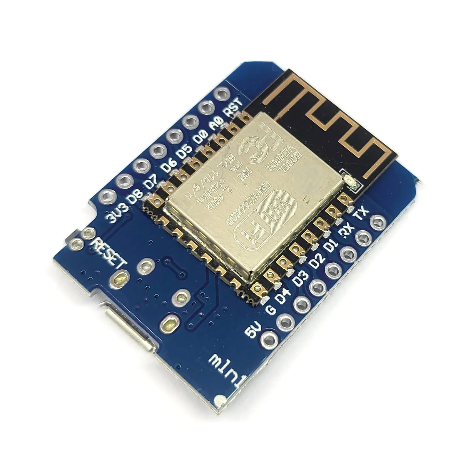 Modulo Wifi D1-Mini 16Pin per NodeMcu Lua Wifi ESP8266 Internet delle cose Mini modulo scheda di sviluppo D1 Mini USB Micro Type-C