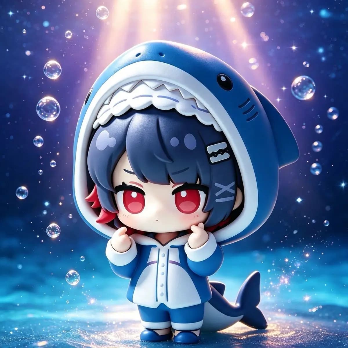 Zenless Zone Zero Ellen Joe Cosplay Cartoon Q version Models Kit Garage Kits Figurine Prop Figures Model Accessories Gift