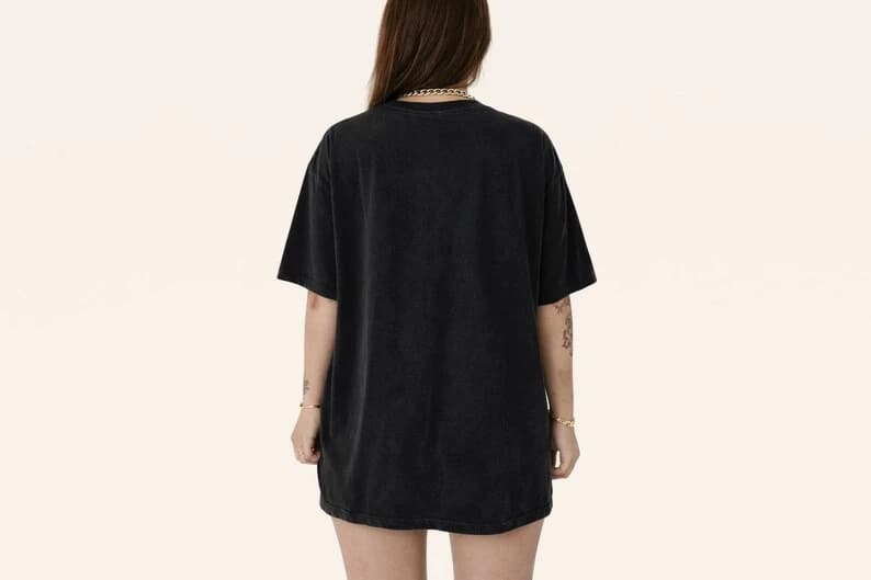 Men's summer t-shirt in cotton, woman's top in plain color, short sleeve crew neck shirts, black tops for couple, clothing