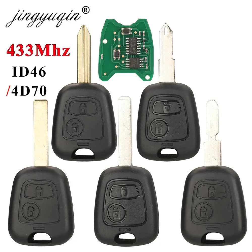 Chiave A Distanza Dell'automobile Borsette Per Citroen C1 C2 C3 C4 Saxo Picasso Xsara Picasso Peugeot 106 206 306 107 207 307 407 Partner Toyota Aygo