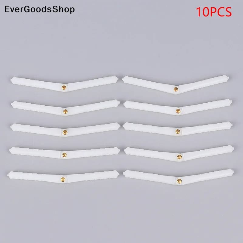 New 10 PCS Diameter 2.5mm 4.5mm Plastic Pin Hinge For RC Airplane Model Wing Airplane Model Accessories