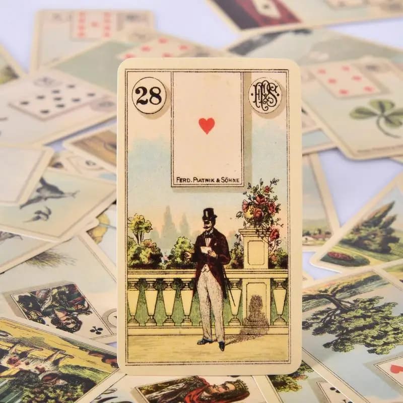 Carta dei tarocchi del partito Grand Tableau Lenormand strumenti di divinazione dei tarocchi Oracle Card 36pcs tarocchi gioco da tavolo tarocchi Fortune Telling Card