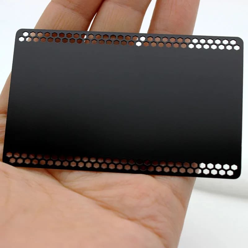 10 pz/lotto biglietti da visita con nome in metallo lamiera per incisione Laser in acciaio inossidabile carta per sublimazione vuota fai da te per forniture per ufficio