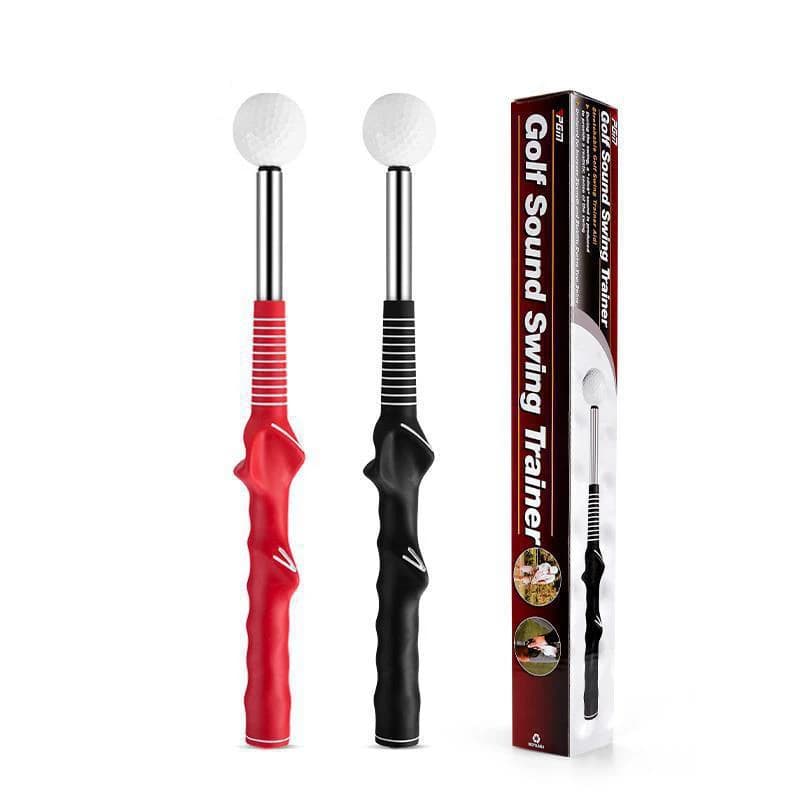 PGM Rhythm Click Sound Telescopic Warm Up Golf Swing Trainer Correcting Gesturer Training Aid for Grip Strength Practice Stick